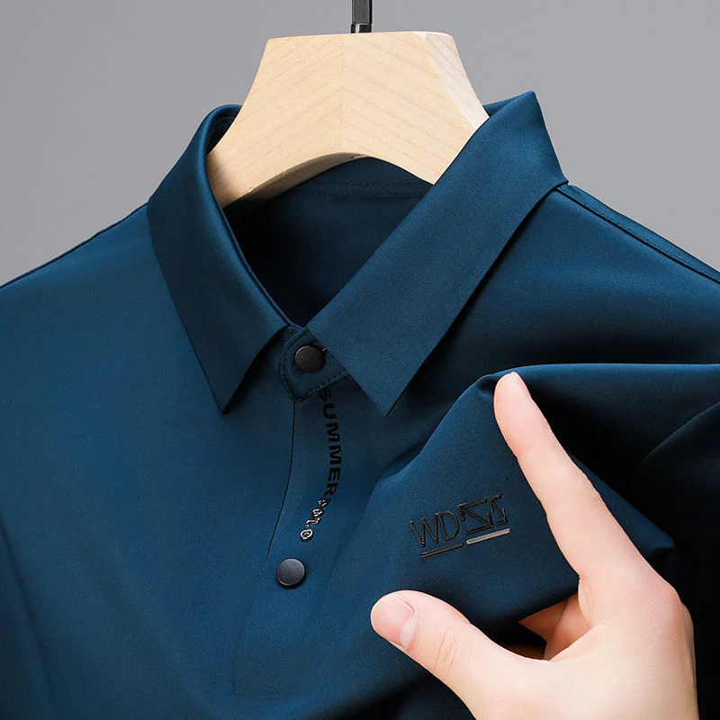 ShadowLuxe Crest Polo T-Shirt - Image 2