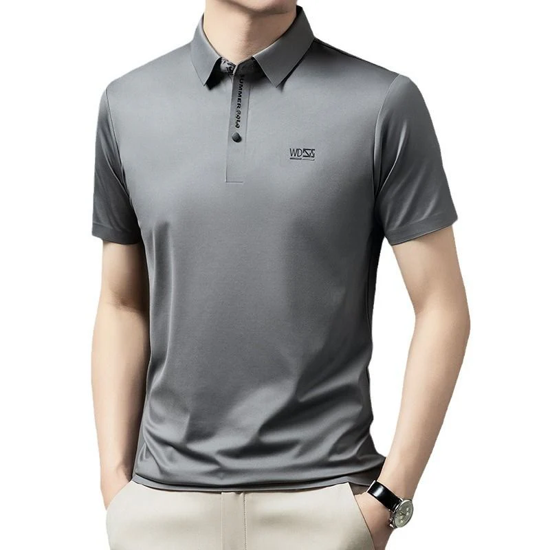 ShadowLuxe Crest Polo T-Shirt - Image 7