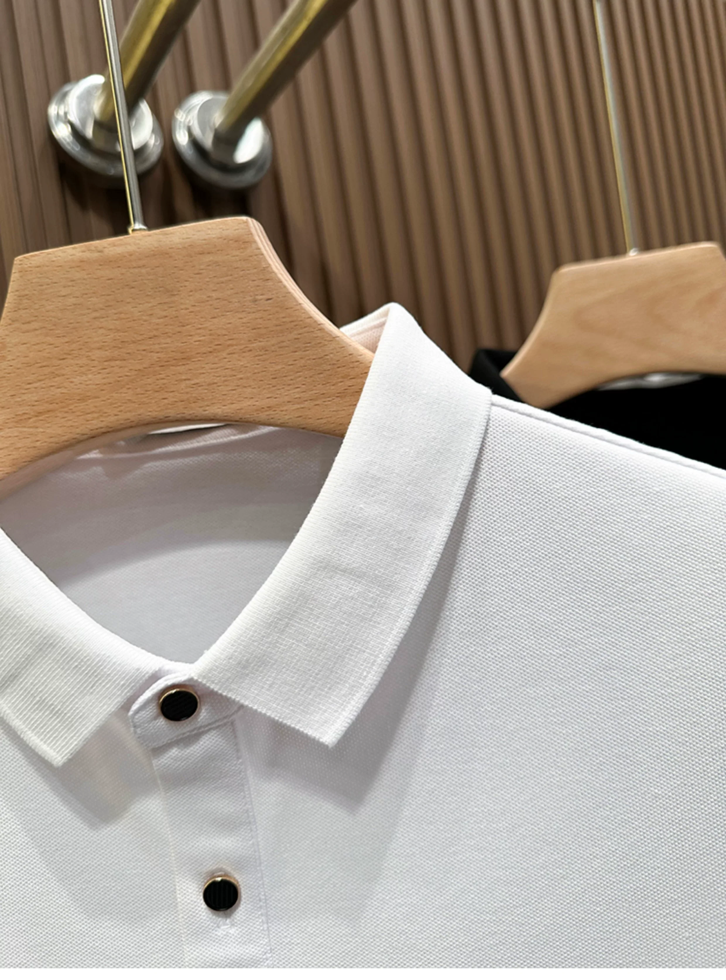 Striped Vault Accent Polo T-Shirt - Image 6